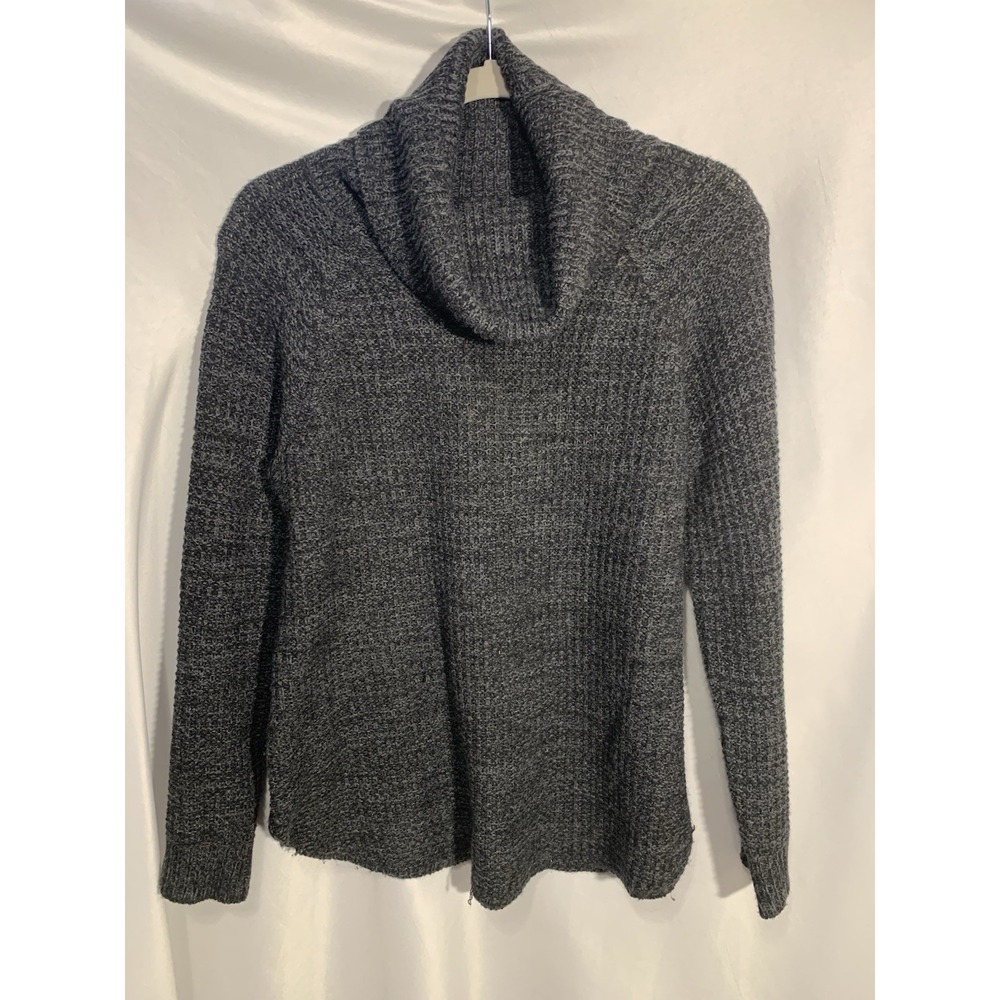 It's Our Time Gray cowl neck long round loose sweater‎ medium